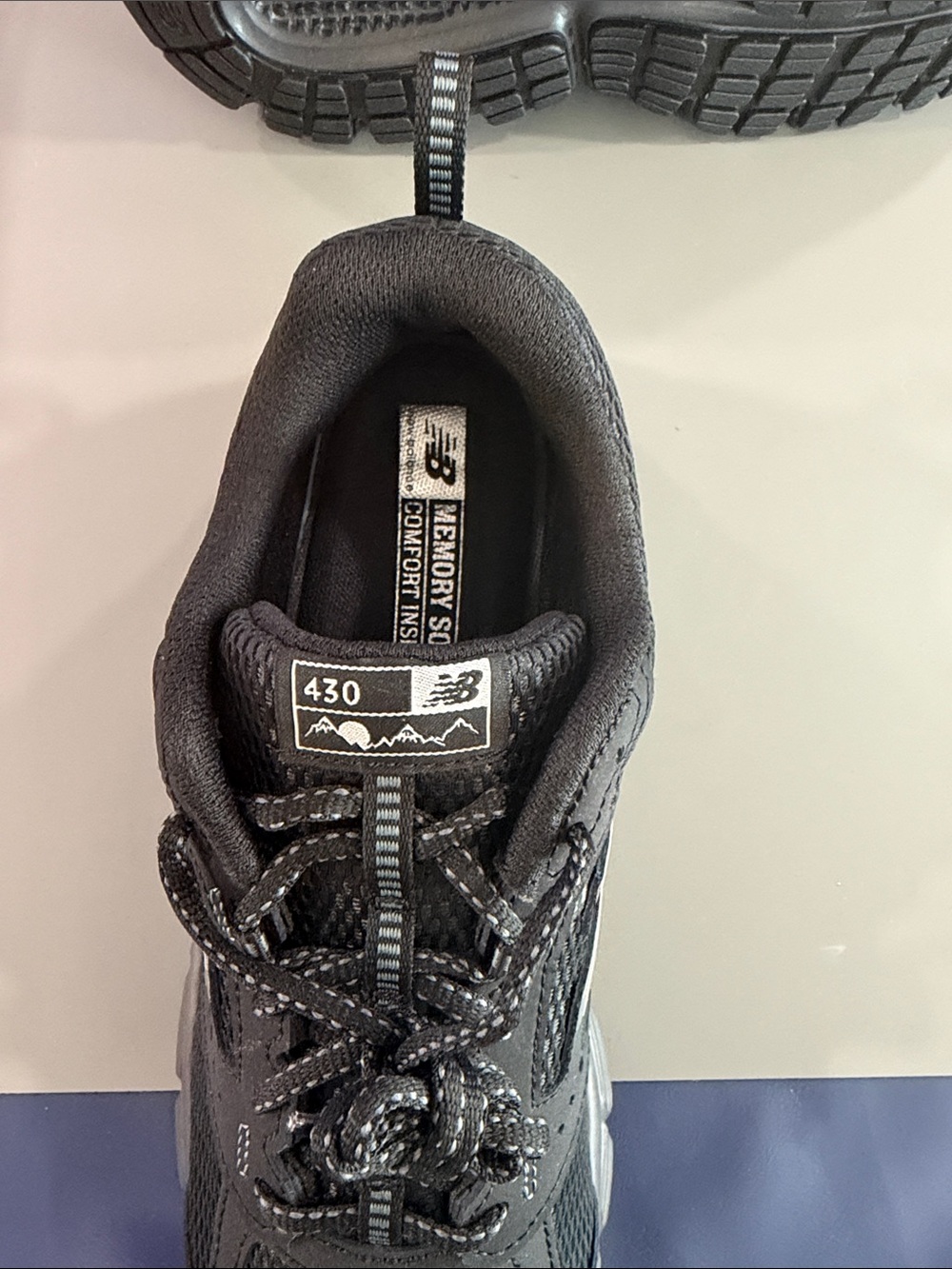 New Balance Men's 430 Trail Runner - Black - Picture 3 of 8